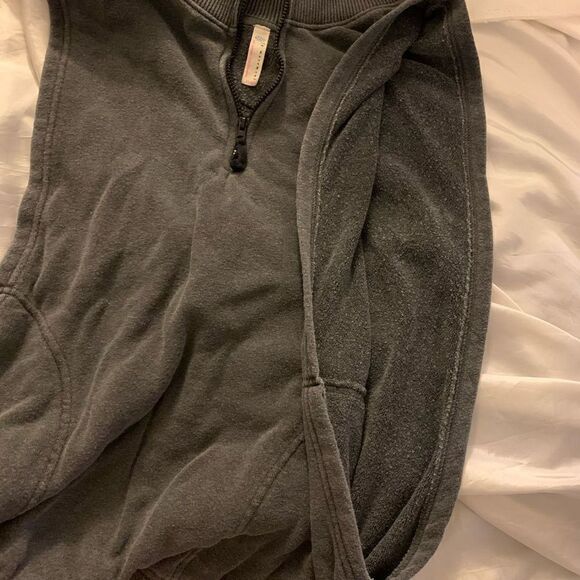 Free People Movement 1/4 zip muscle tee sleeveless sweat top Sz XS - Picture 5 of 9